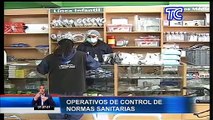 Operativos de control de normas sanitarias se realizó en Quito