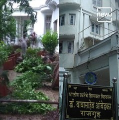 Mumbai : Babasaheb Ambedkar’s House ‘Rajgruh’ Vandalised