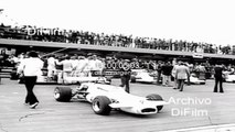 Fiat 125 car race at the Autodromo de Buenos Aires 1973