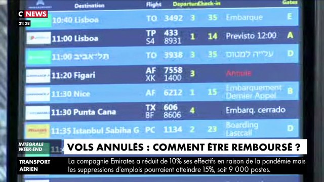 Vols annulés : des remboursements difficiles