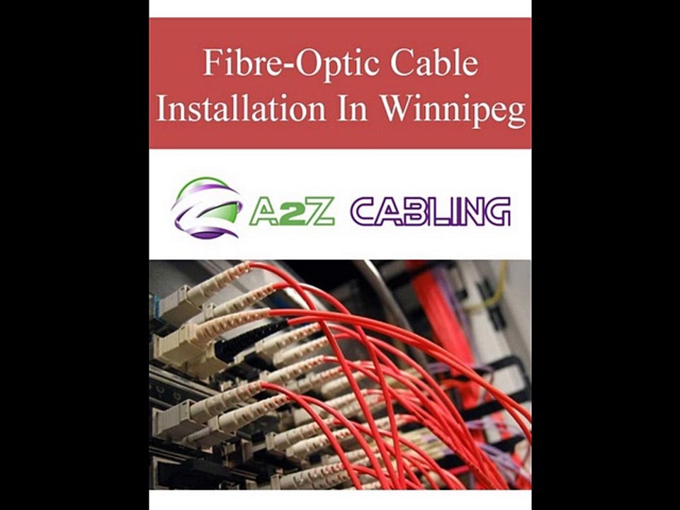 Fibre-Optic Cable Installation In Winnipeg