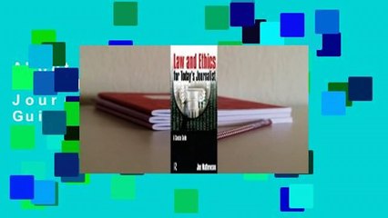 About For Books  Law and Ethics for Today's Journalist: A Concise Guide  For Kindle