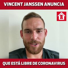 Vincent Janssen  ya superó el Covid-19