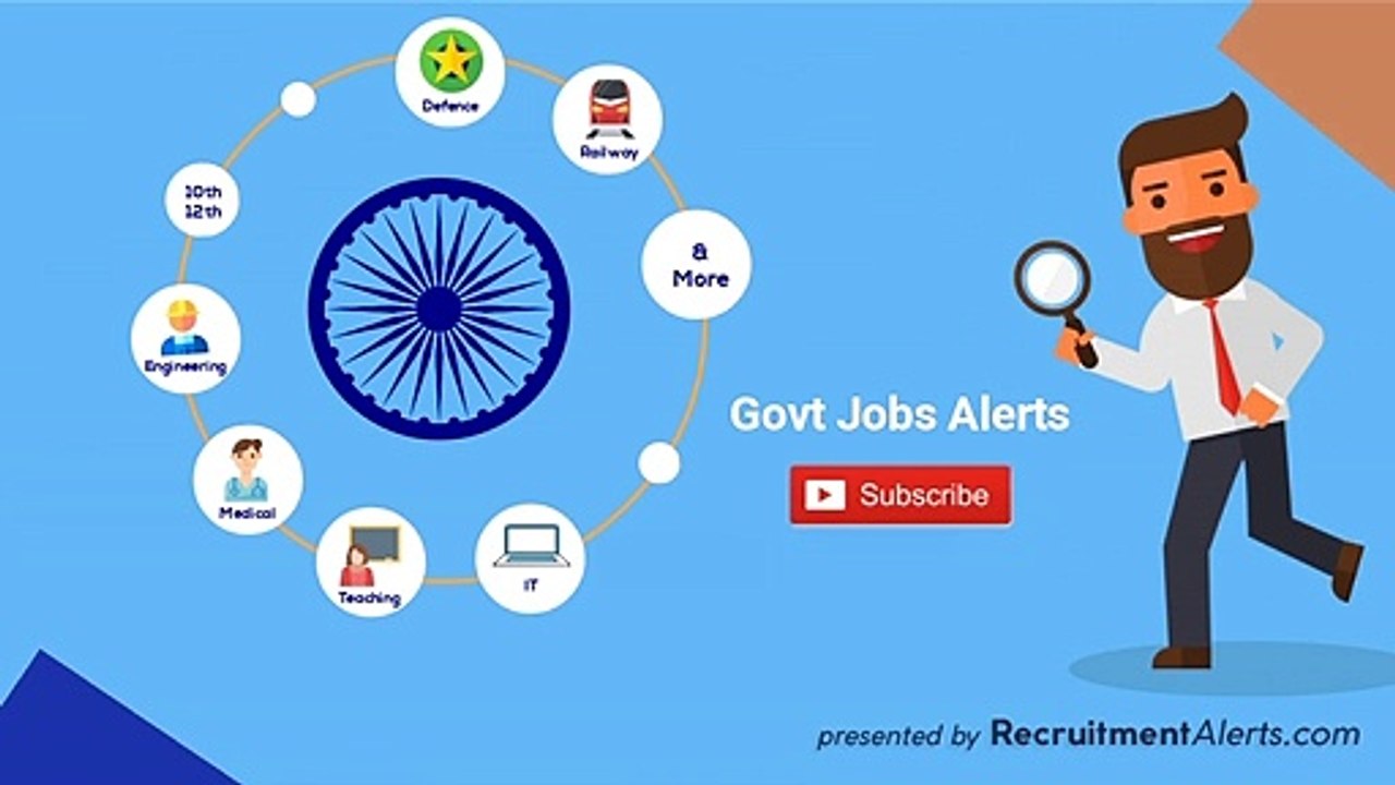 Recruitment Alerts for Govt Jobs & Sarkari Naukri in India