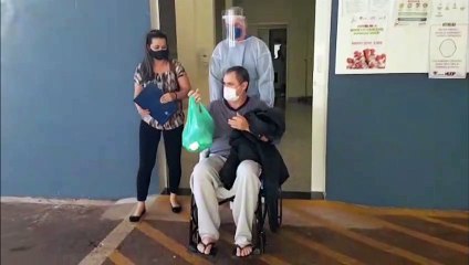 Huop chega a 100ª alta de paciente curado da Covid-19