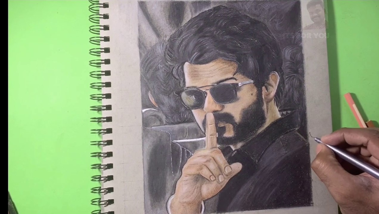 Master Vijay Pencil Art_ 12.07.2020