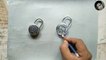How To Draw a Lock | 3D Art | Realistic Drawing for Beginners