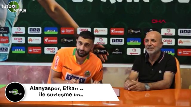 Aytemiz Alanyaspor, Efkan Bekiroğlu ile sözleşme imzaladı