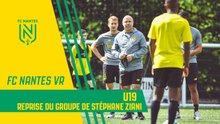 FC Nantes VR : la reprise des U19 Nationaux
