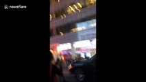 SUV ploughs through crowd of Black Lives Matter protesters in Manhattan