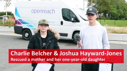 Blackpool Inspector thanks local boys for their brave actions