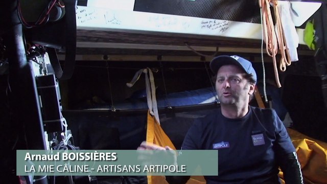 Vendée-Arctique-Les Sables d’Olonne 2020 : Arnaud BOISSIÈRES - LA MIE CÂLINE - ARTISANS ARTIPOLE - Inboard