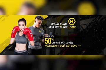 HOME Fitness & Yoga Center - Giảm 50% chi phí tập luyện