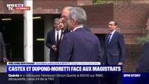 Castex et Dupond-Moretti sont arrivés au tribunal de Bobigny pour rencontrer les magistrats