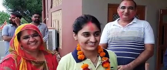 Anchal Chaudhary achieved 98.60 percent in science board exam