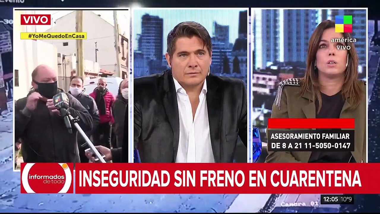 Inseguridad sin freno en cuarentena