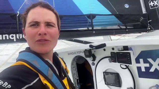 Vendée-Arctique-Les Sables d’Olonne 2020 : Clarisse CREMER - BANQUE POPULAIRE X - Inboard