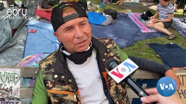 Protesters Demand Budget Cuts For New York Police Department