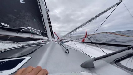 Vendée-Arctique-Les Sables d’Olonne 2020 : Boris HERRMANN - SEAEXPLORER - YACHT CLUB MONACO - Onboard