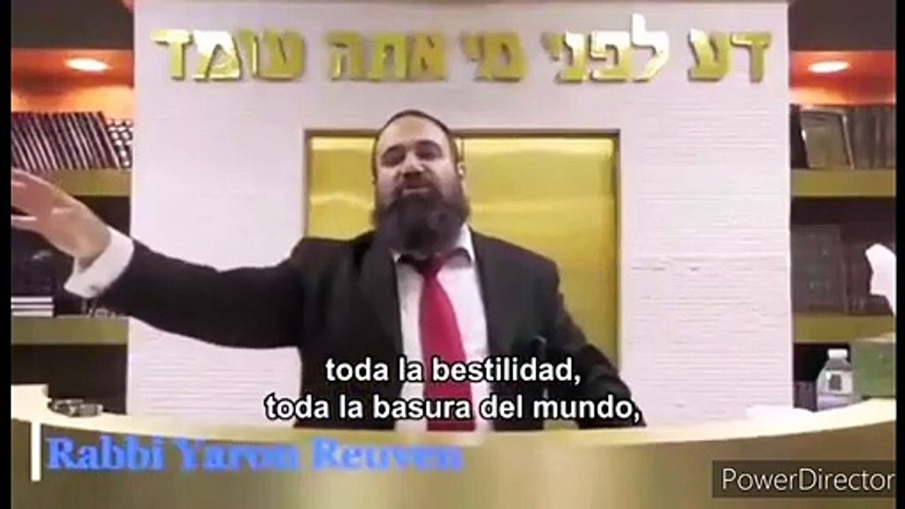 RABBI YARON REUVEN TAMBIÉN LO SABE.