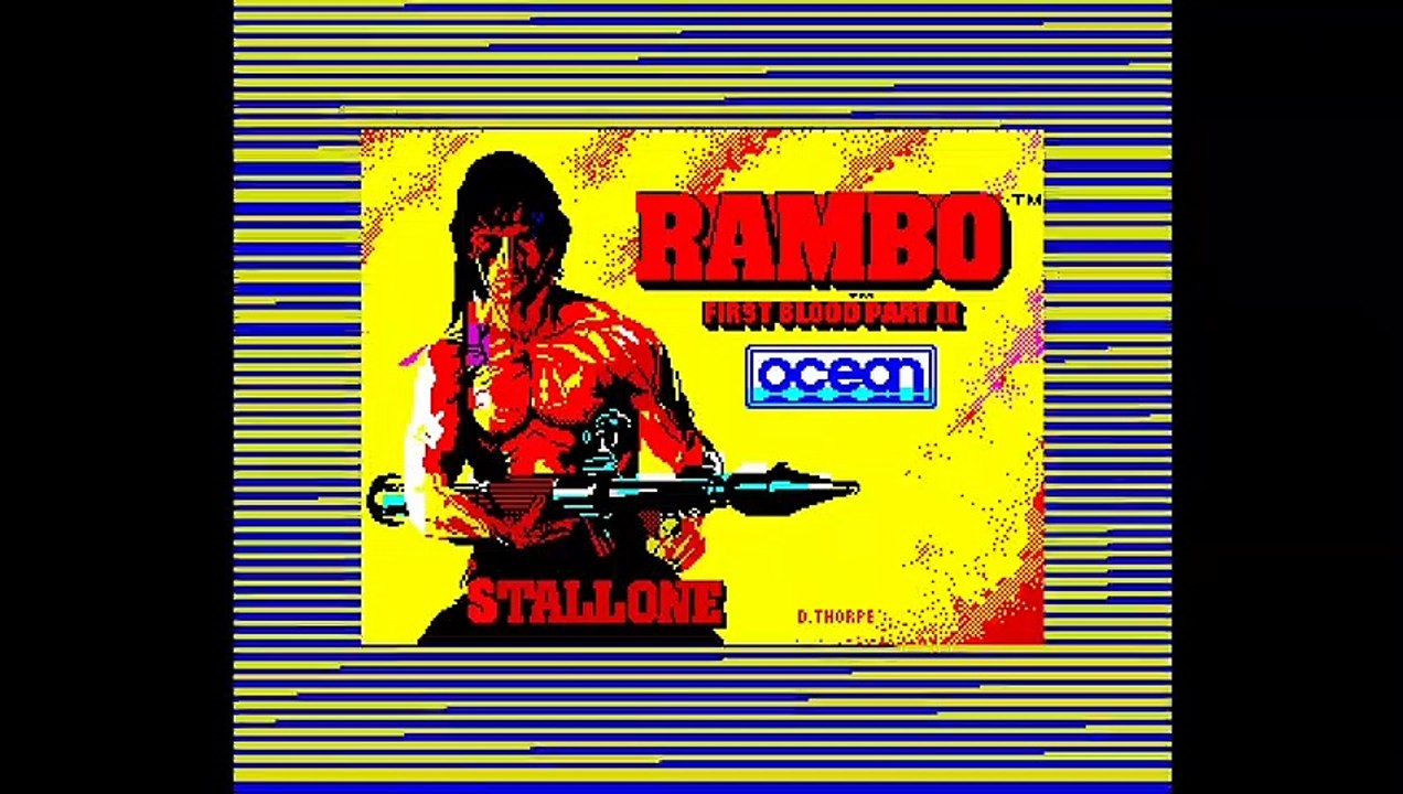 [Longplay] Rambo: First Blood Part II (48k) - ZX Spectrum (1080p 50fps)
