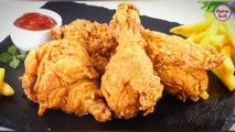 Fried chicken recipe - chicken fry recipe - chicken fry