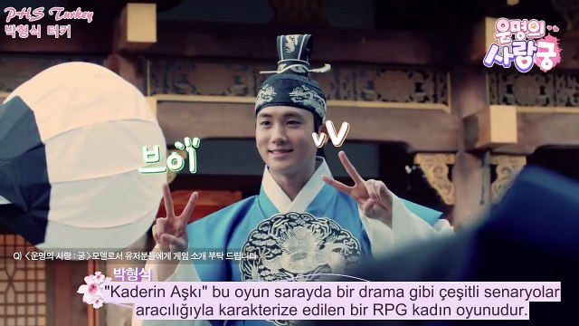 운명의사랑:궁 Oyun Reklamı kamera arkası Park HyungSik 박형식 CF ad Behind [Türkçe Altyazılı/Tr Sub]