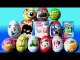 Surprise Eggs Disney Cars Pixar SPONGE BOB TOYS MICKEY MOUSE Unboxing Sorpresa Huevos Toy Review