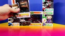 POP Heroes Batman Nightwing Catwoman Joker Harley Quinn Batmobile Imaginext Create Replica Robots