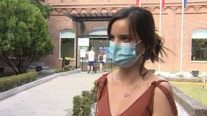 La miembro del comité de huelga de Amyts, Susana Pardo