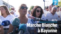 Chauffeur de bus agressé à Bayonne : « Je suis furieuse », déclare sa femme lors de la marche blanche