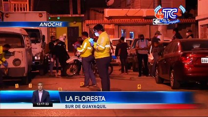 Dos muertes violentas se registraron anoche en Guayaquil