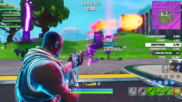 Fortnite Horde Rush _ Final Boss Killed Gameplay v9.21