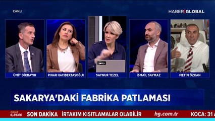 Patlamanın ardından "yemekli toplantı" tartışmaları üzerine stüdyoda gergin anlar