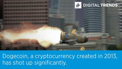 Dogecoin, a cryptocurrency created in 2013, has shot up significantly.