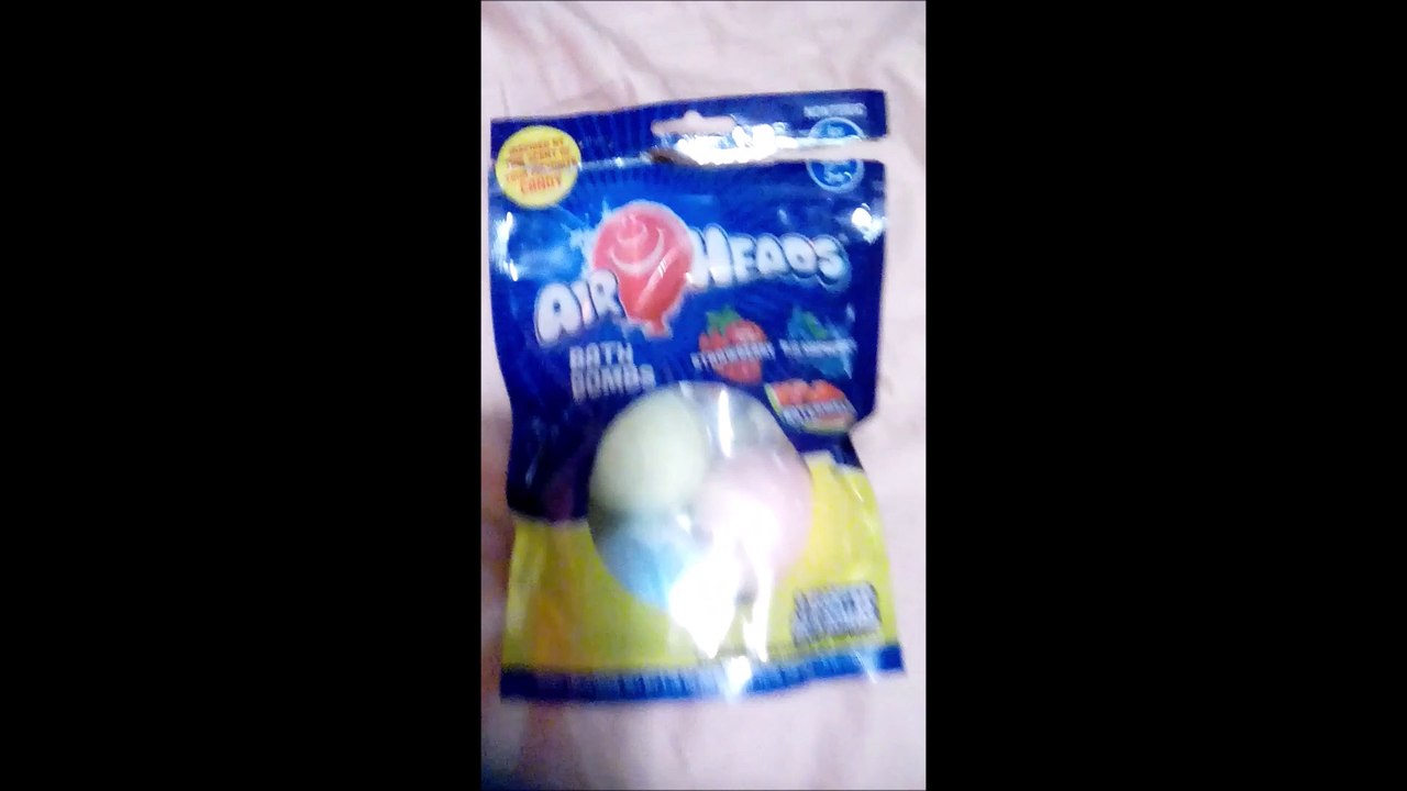 Trying Out Some Airhead Sented Bath Bombs video Dailymotion