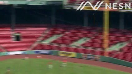 Rafael Devers Hits Two Doubles Off Green Monster In Batting Practice