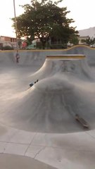 Little Boy Flies Off Skateboard While Trying to Jump