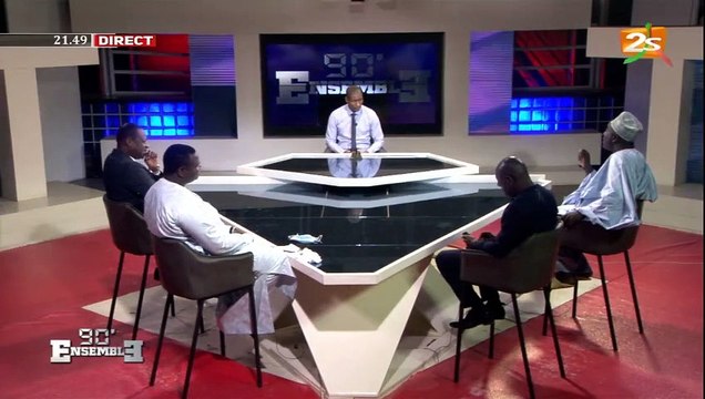 ALIOU BADARA DIOUF, DJIBY DIAKHATÉ ET MOUSTAPHA SARR DANS 90'ENSEMBLE DU 8 JUILLET 2020