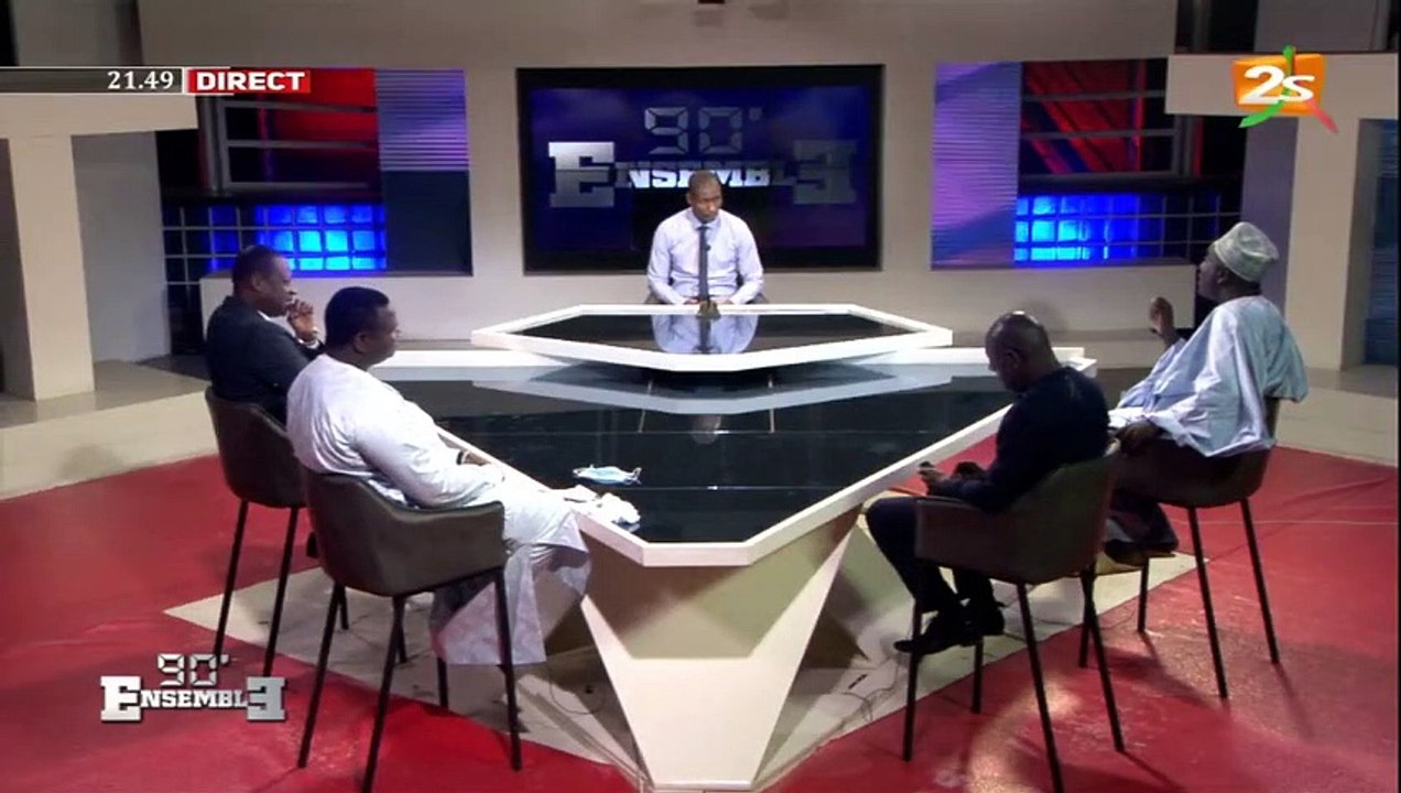 ALIOU BADARA DIOUF, DJIBY DIAKHATÉ ET MOUSTAPHA SARR DANS 90'ENSEMBLE DU 8 JUILLET 2020