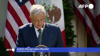 López Obrador agradece a Trump no haber tratado a México "como colonia"