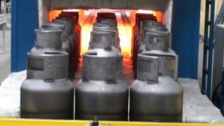How made LPG cylinders in industry