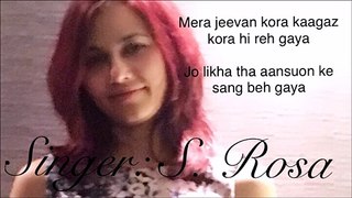 Mera Jeevan Kora Kagaz | Cover Song | Sandhya Rosa
