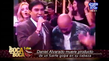 El actor Daniel Alvarado muere producto de un fuerte golpe en su cabeza