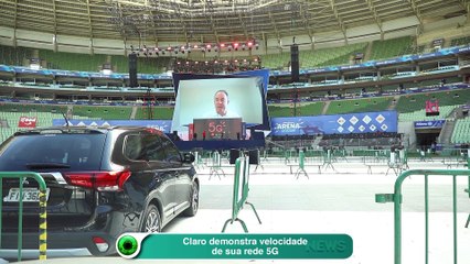 Claro demonstra velocidade de sua rede 5G