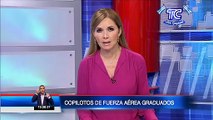Copilotos de la Fuerza Aérea Ecuatoriana se graduaron tras 10 meses de preparación