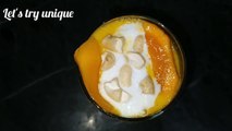 मैंगो शेक | Mango Shake - Mango Shake at home - Mango Shake in just two minutes