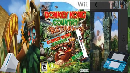 DK Country Return Versión Wii Y 3DS Excelente Retorno De Esta Saga