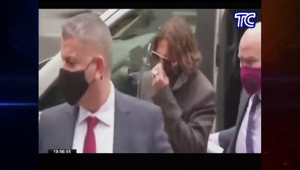 Johnny Depp negó haber abofeteado a su exmujer Amber Heard