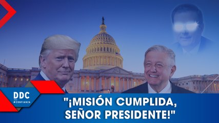 ¡Misión cumplida, señor presidente!